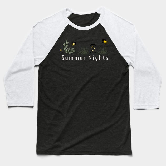 Summer Nights Baseball T-Shirt by Midwest Nice